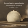 image:imageHatch Restore 3 Sunrise Alarm Clock Sound Machine Smart Light Cocoa  White Noise ScreenFree Sleep RoutineGreige