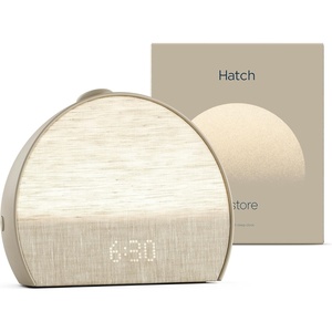 image:imageHatch Restore 3 Sunrise Alarm Clock Sound Machine Smart Light Cocoa  White Noise ScreenFree Sleep RoutineGreige