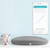 image:imageHatch Grow Smart Changing Pad amp Baby Scale Grey  Smart changing pad with builtin baby scale tracks weight and feeding in the Hatch app wipeable waterproof surfaceGrey