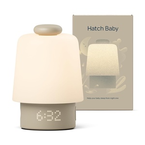 image:imageHatch Baby Sound Machine amp Night Light Routine Builder Beechwood  White noise machine night light toddler amp kid timetorise alarm clock registry essential with 3 months of sleep supportGreige