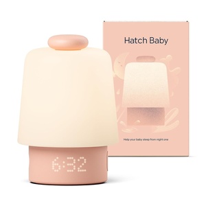 image:imageHatch Baby Sound Machine amp Night Light Routine Builder Beechwood  White noise machine night light toddler amp kid timetorise alarm clock registry essential with 3 months of sleep supportPeach