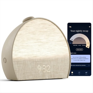 image:imageHatch Sleep Clock Bedside Sleep Tracker Smart Light Sound Machine PuttyGreige